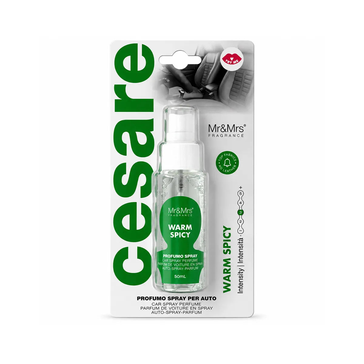 AROMATIK MR & MRS SPRAY 50ML WARM SPICY (GREEN)