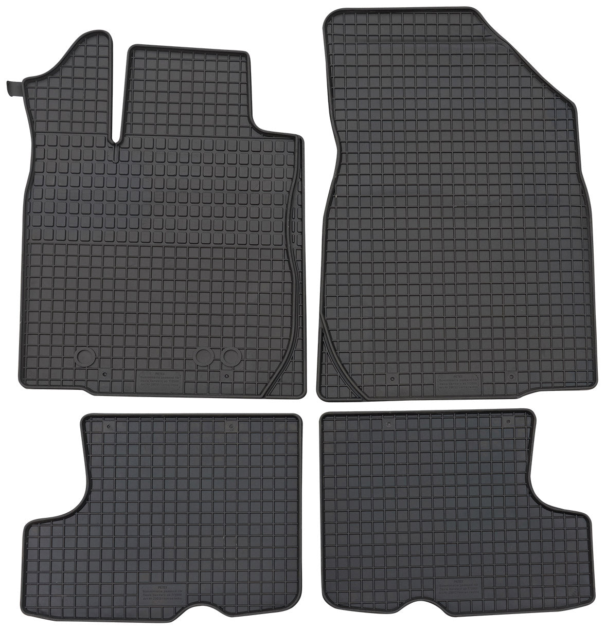 SHTRESA GOME PETEX DACIA SANDERO 7/2008-10/2012 (Mod.29012)