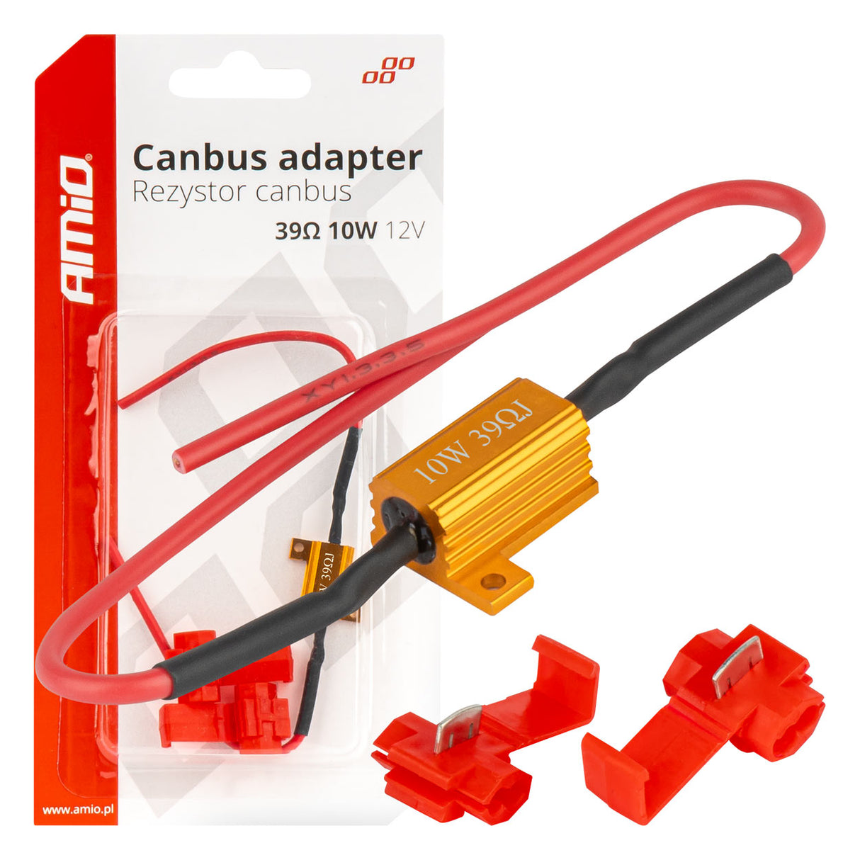 DEKODER AM-04091 CANBUS LED ADAPTOR (REZISTOR) 10W 39-Ohm 1 COPE