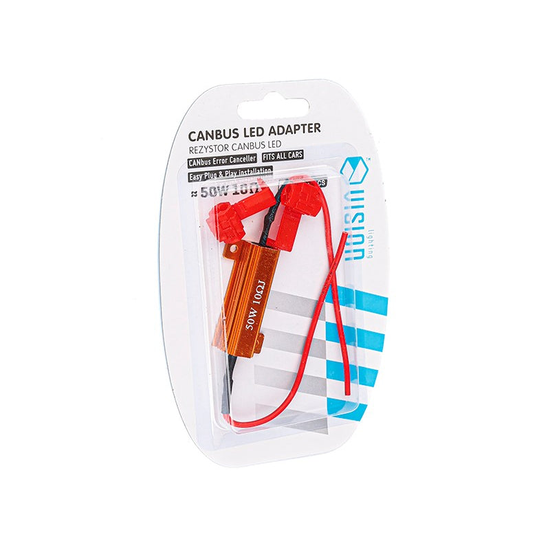 DEKODER CM-63357 CANBUS LED ADAPTOR (REZISTOR) PER H1-H3-H7 50W 10-Ohm 1 COPE