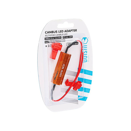 DEKODER CM-63361 CANBUS LED ADAPTOR (REZISTOR) PER H1-H3-H7 100W 8-Ohm 1 COPE