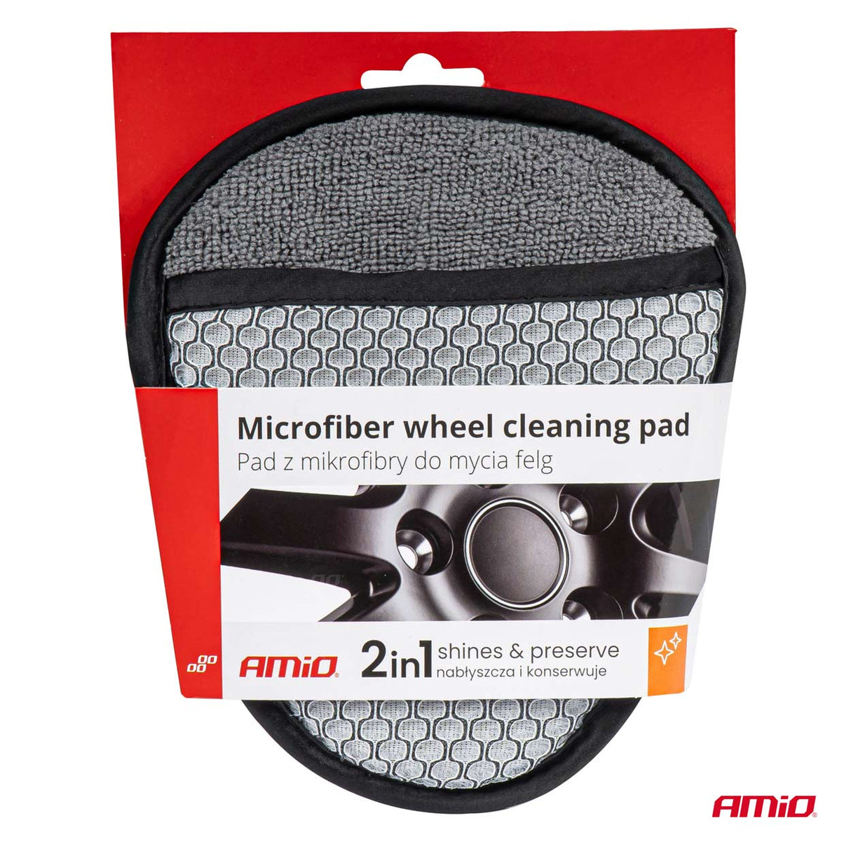 DOREZE LARJE AM-03843 WHEEL CLEANING PAD 20x16x2 cm