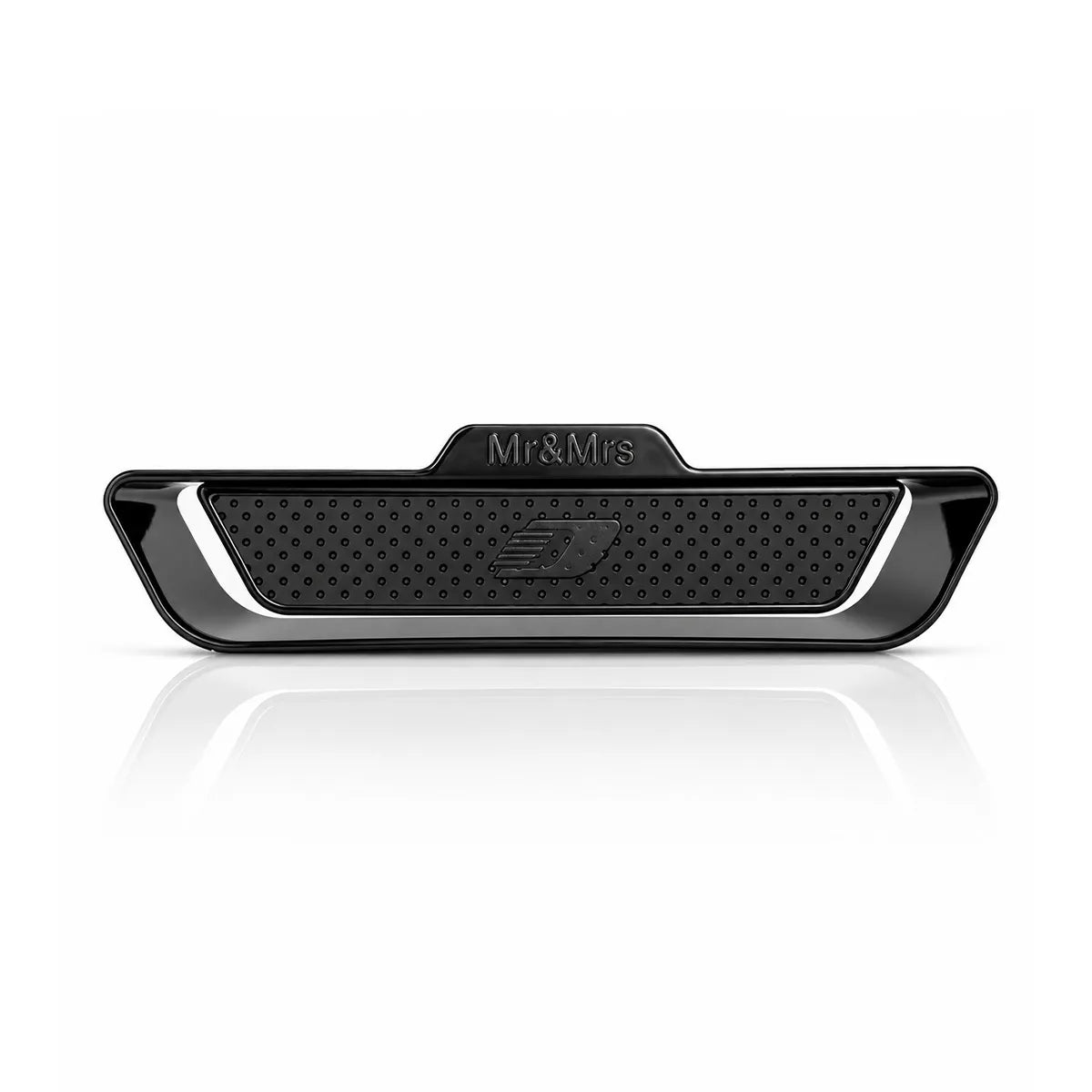 AROMATIK MR & MRS EVO BOX (EVO x 1 + REFILL x 2) PERFORATED LEATHER GLOSSY BLACK