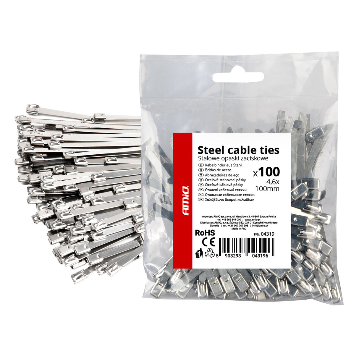 FASHETA CELIKU AM-04319 4.6x100 mm 100 COPE