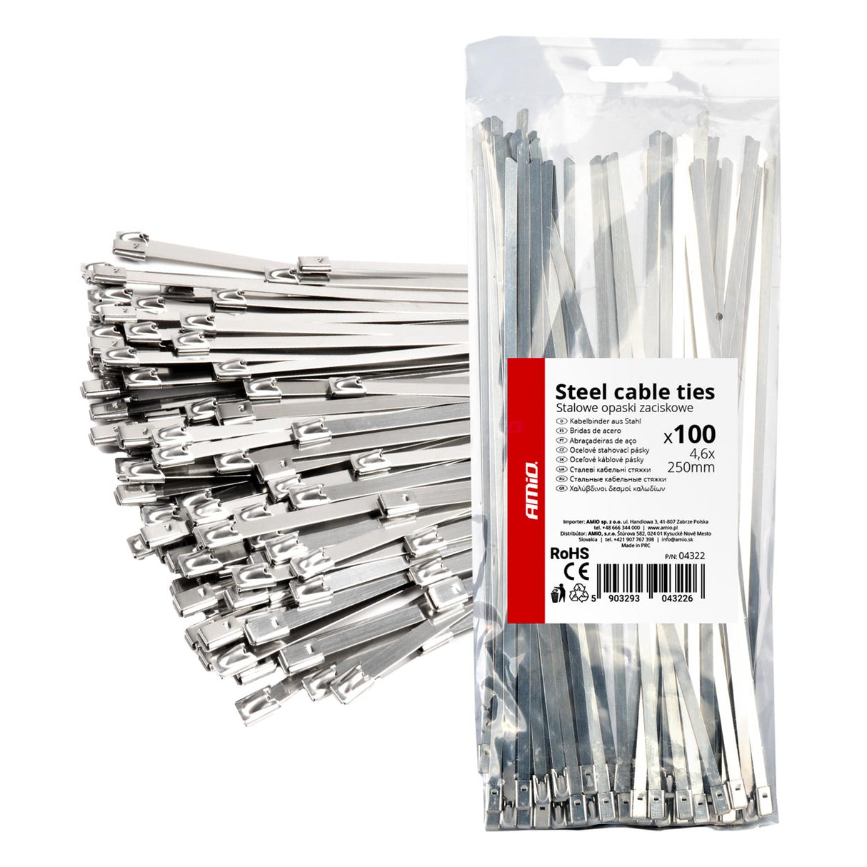 FASHETA CELIKU AM-04322 4.6x250 mm 100 COPE