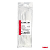 FASHETA PLASTIKE 2.5x200 mm AM-04307 TE BARDHA 100 COPE