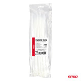 FASHETA PLASTIKE 4.8x300 mm AM-04311 TE BARDHA 100 COPE