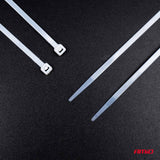 FASHETA PLASTIKE 4.8x350 mm AM-04312 TE BARDHA 100 COPE