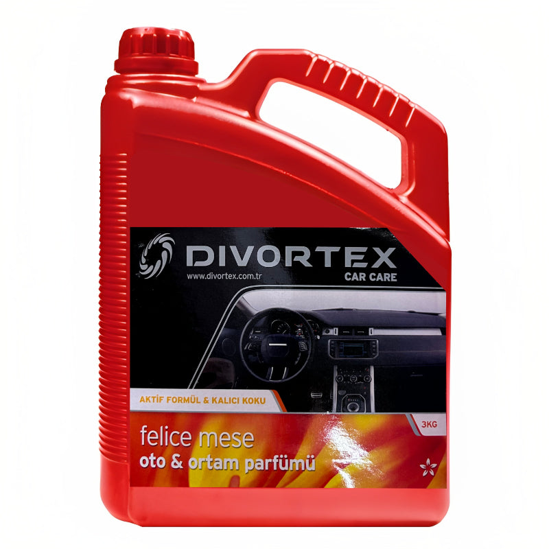 SOLUCION AROMATIZUES DIVORTEX DVX-9007 EXTRA LONG LASTING AUTO & AMBIENT SCENT 3 Kg FELICE MESE