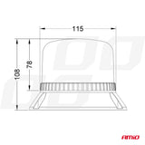 FENELINE AMiO AM-03337 DC12-24V ME MAGNET 60-LED IP66