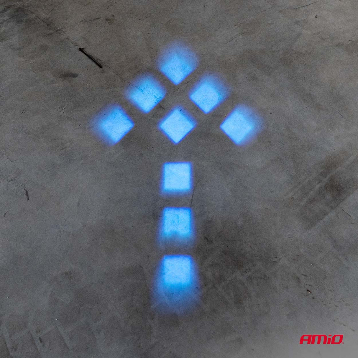 FENERE SINJALIZUES LED PER PIRUN AM-04866 10-80V 15W BLUE ARROW FORKLIFT LIGHT 1 COPE