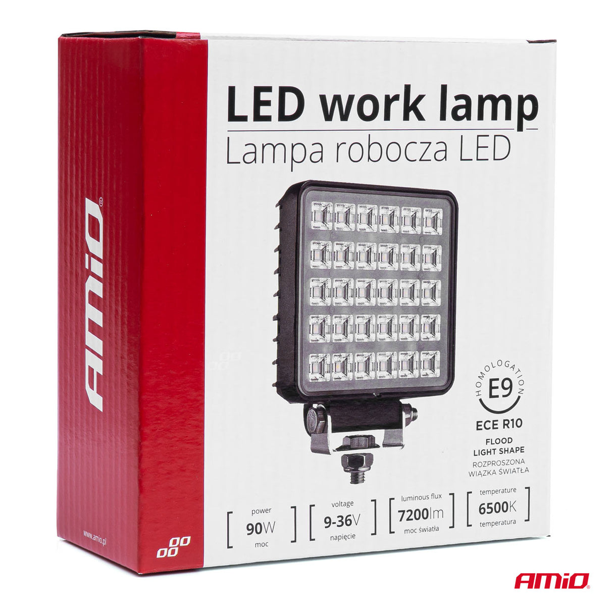 FENERE LED AMiO AM-03245 9-36V 30-LED FLOOD (AWL-34) me celes 1 COPE