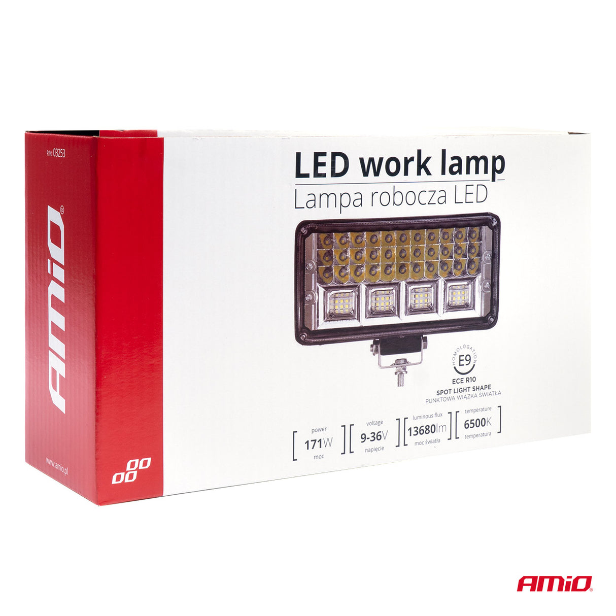 FENERE LED AMiO AM-03253 9-36V 57-LED SPOT (AWL-42) 1 COPE