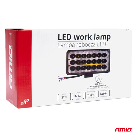 FENERE LED AMiO AM-03254 9-36V 27-LED FLOOD (AWL-43) 1 COPE