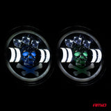 FENERE LED AMiO AM-03695 9-36V 60W 6000K SKULL MULTIFUNCTION 1 COPE