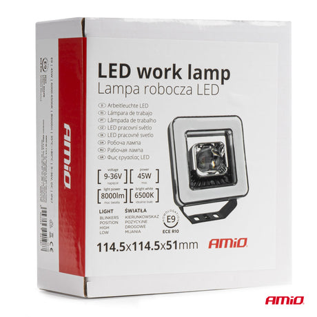 FENERE LED AMiO AM-04198 9-36V 45W 6500K 8000LM (AWL-57) 1 COPE