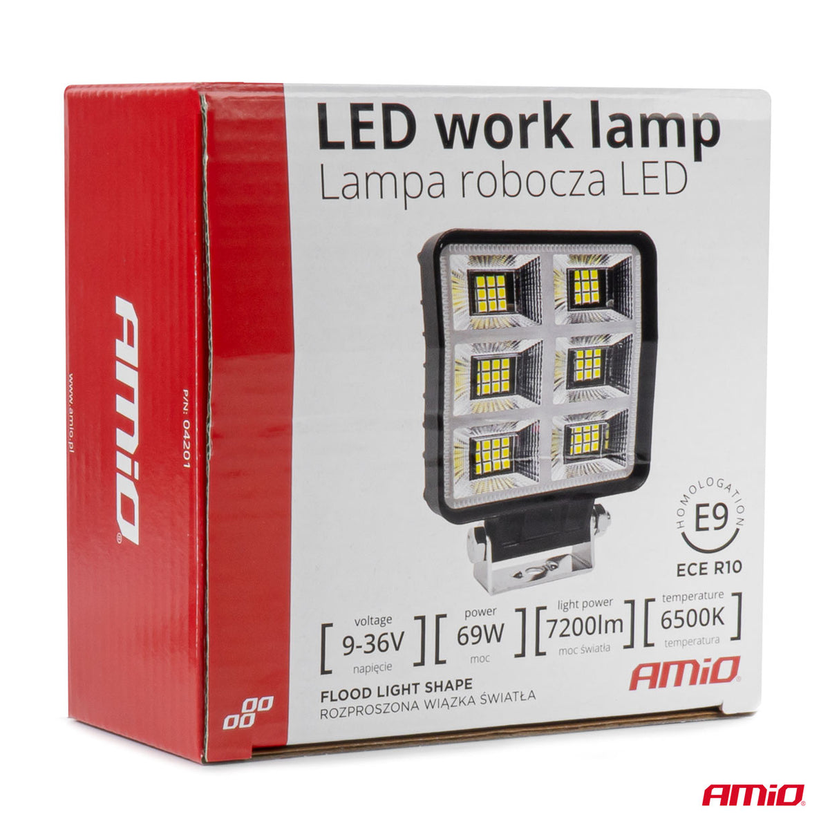 FENERE LED AMiO AM-04201 9-36V 69W 6500K 7200LM (AWL-60) 1 COPE