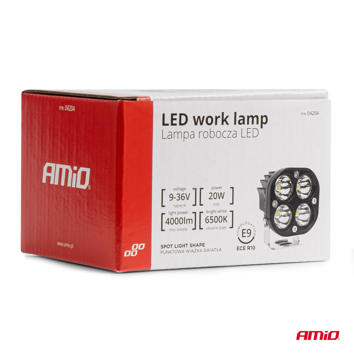 FENERE LED AMiO AM-04204 9-36V 20W 6500K 4000LM (AWL-63) 1 COPE