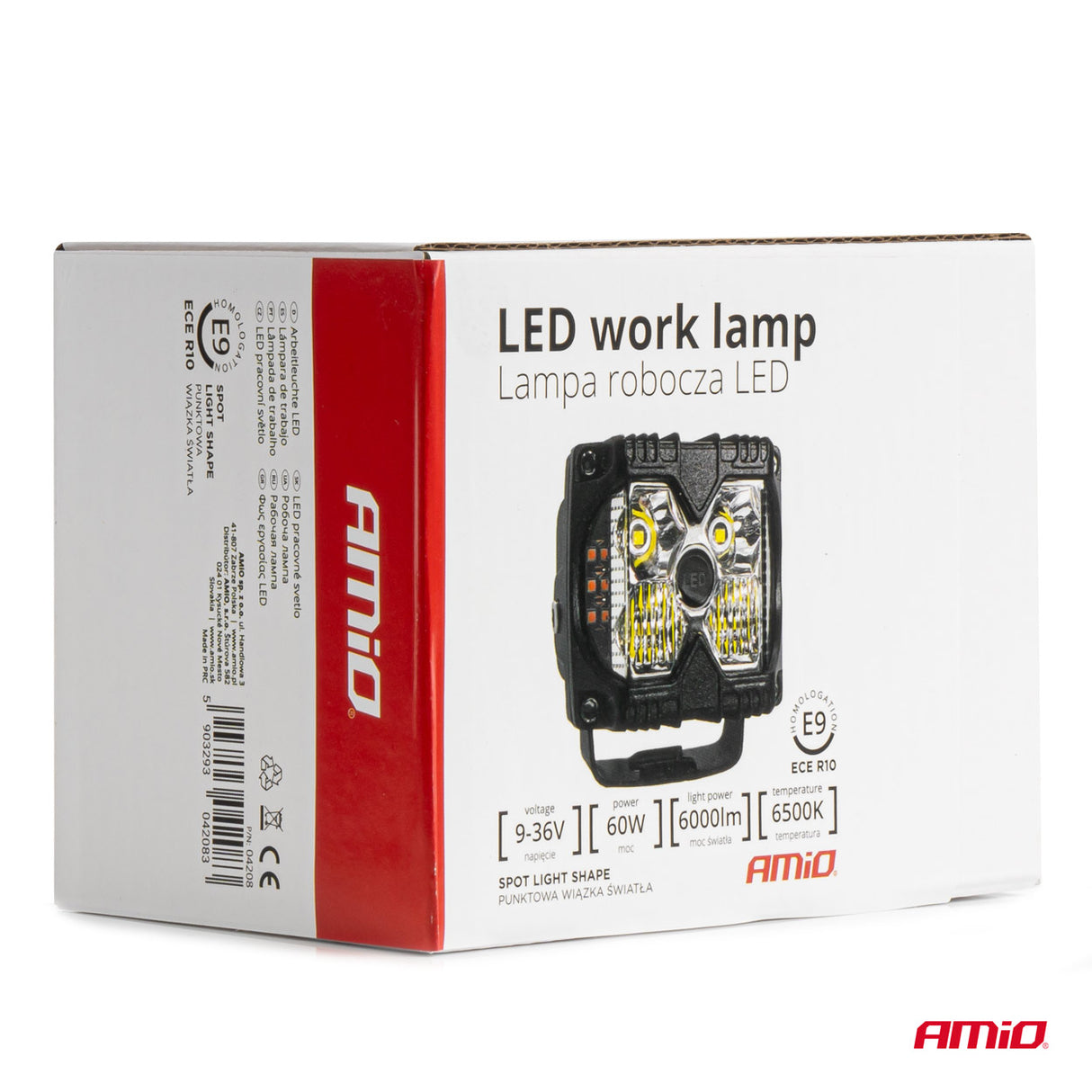 FENERE LED AMiO AM-04208 9-36V 60W 6500K 6000LM (AWL-67) 1 COPE