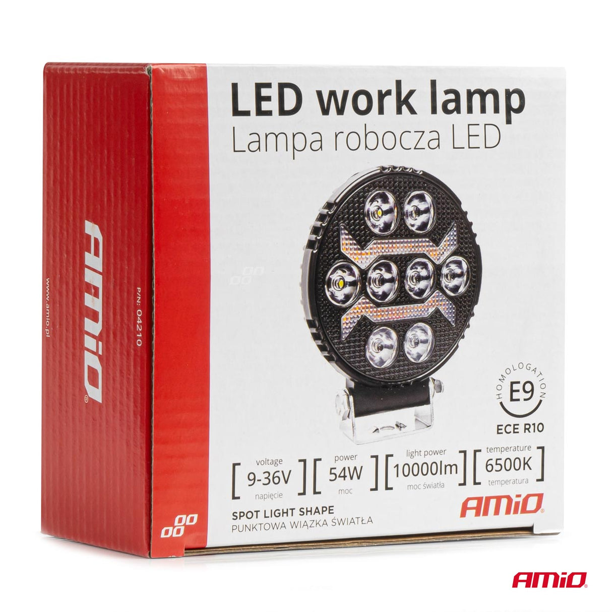 FENERE LED AMiO AM-04210 9-36V 54W 6500K 10000LM (AWL-69) 1 COPE