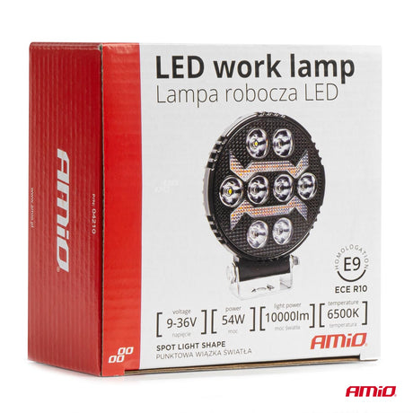 FENERE LED AMiO AM-04210 9-36V 54W 6500K 10000LM (AWL-69) 1 COPE