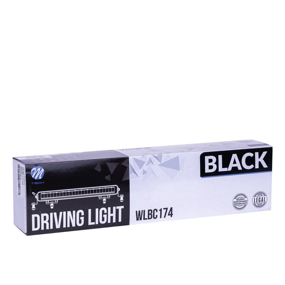 FENERE LED M-TECH DRIVING LIGHT BLACK SERIES MT-WLBC174 12x5W+Dynamic  Light DC12-48V 60W 5700K 1 COPE