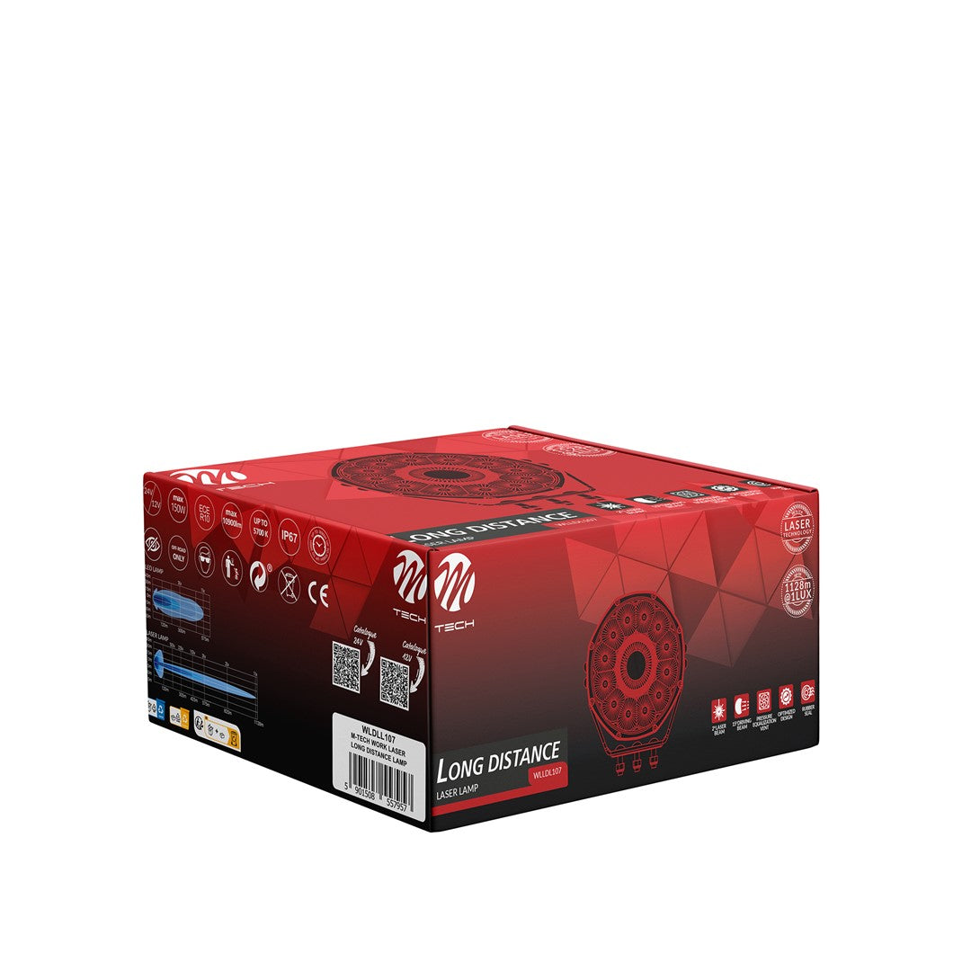FENERE M-TECH LONG DISTANCE LASER SERIES MT-WLLDL107 1x15W WHITE  LASER + 12xHP-LED 1 COPE