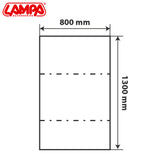 FOLIO MBROJTESE PER SEDILJE MAKINE LMP-53000 80x130cm 100 COPE