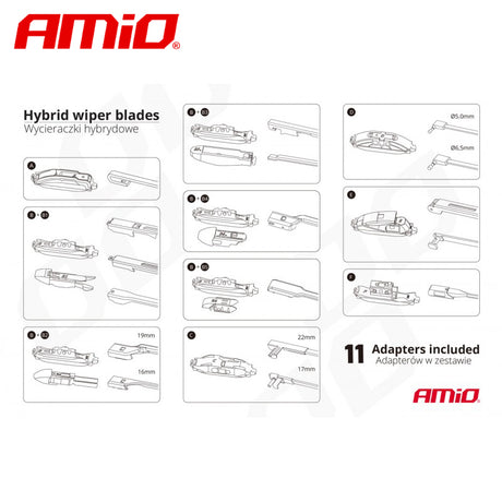 FSHIRESE XHAMI AMiO HYBRID MULTICONNECT 11-ADAPTOR 50 cm 20 inch AM-02207 1 COPE