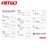 FSHIRESE XHAMI AMiO HYBRID MULTICONNECT 11-ADAPTOR 65 cm 26 inch AM-02212 1 COPE