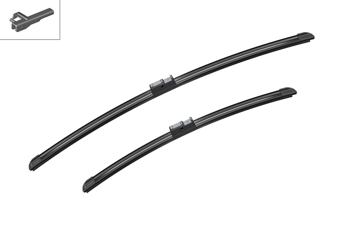 FSHIRESE XHAMI BOSCH AEROTWIN A-096-S (3 397 007 096) VW CADDY III Box Body/MPV (2KA, 2KH, 2CA, 2CH) 45+60cm SET