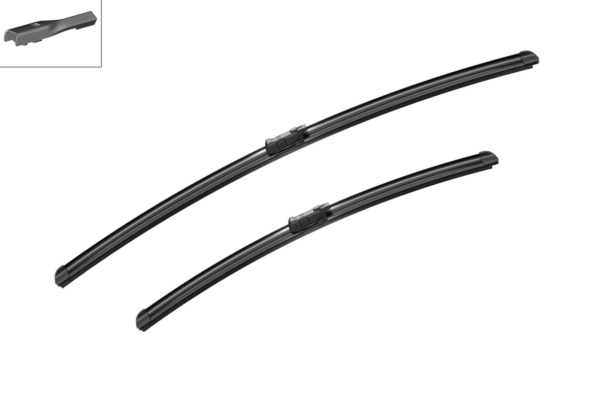 FSHIRESE XHAMI BOSCH AEROTWIN A-586-S (3 397 007 586) AUDI A8 D4 (4H2, 4H8, 4HC, 4HL) 51.5+68cm SET