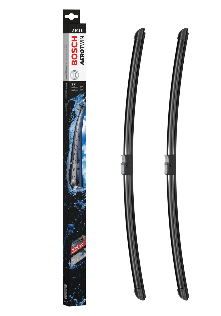 FSHIRESE XHAMI BOSCH AEROTWIN A-948-S (3 397 118 948) MERCEDES-BENZ E-CLASS T-Model (S211) 65+65cm SET