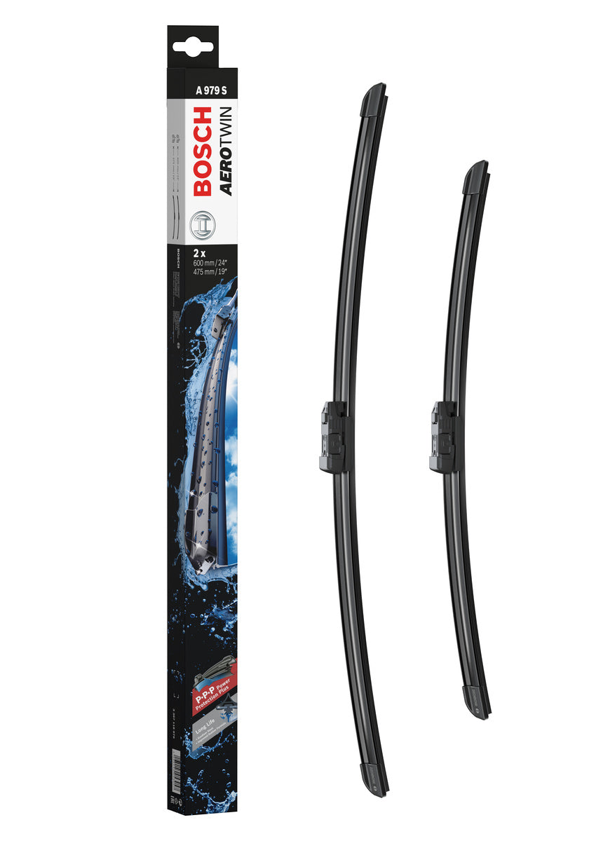 FSHIRESE XHAMI BOSCH AEROTWIN A-979-S (3 397 118 979) VW PASSAT CC B6 (357) 47.5+60cm SET