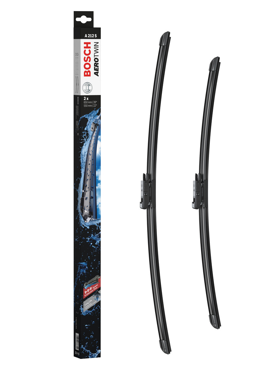 FSHIRESE XHAMI BOSCH AEROTWIN A-212-S (3 397 014 212) MERCEDES-BENZ S-CLASS (W222, V222, X222) 55+65cm SET