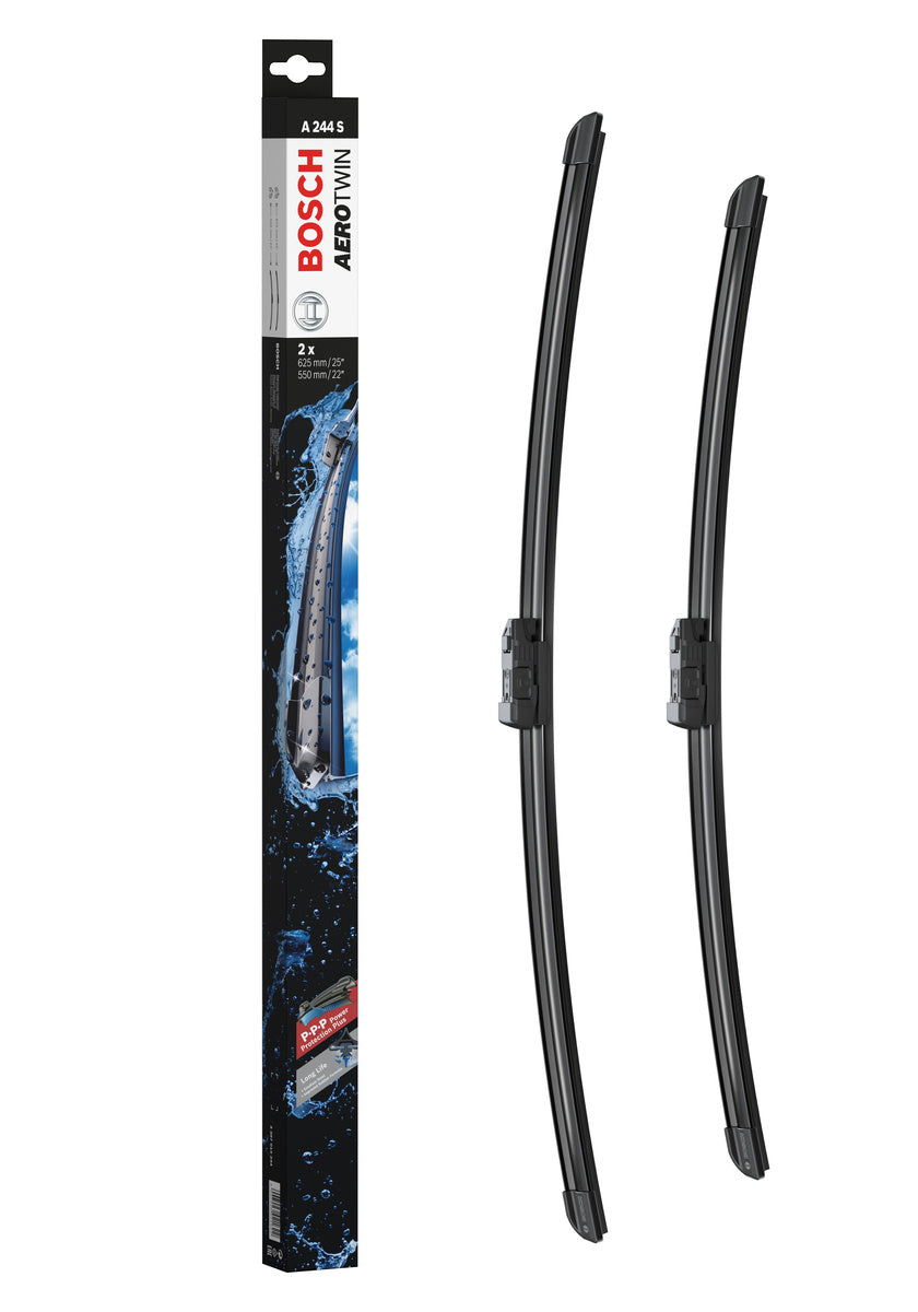 FSHIRESE XHAMI BOSCH AEROTWIN A-244-S (3 397 014 244) VW TOUAREG (CR7, RC8) 55+62.5cm SET