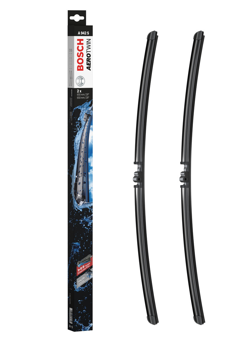FSHIRESE XHAMI BOSCH AEROTWIN A-942-S (3 397 118 942) VW TOUAREG (7LA, 7L6, 7L7) 65+65cm SET