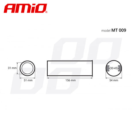 FUND MARMITE AMiO AM-01309 INOX (MT-009)