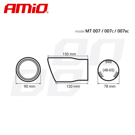 FUND MARMITE AMiO AM-02198 INOX (MT-007BLC)