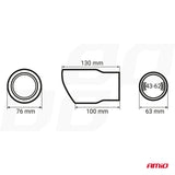 FUND MARMITE AMiO AM-02348 INOX (MT-017)
