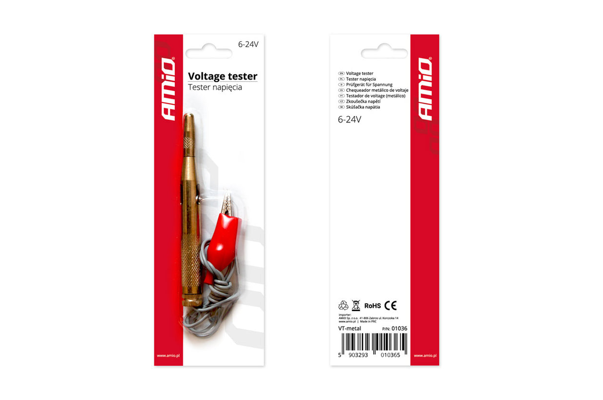 INDIKATOR METALIK AMiO AM-01036 6-24V