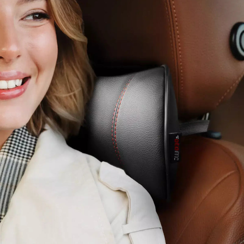 JASTEK PER KOKE SEDILJE OTOM NPW-101 CAR NECK PILLOW (BLACK+SMOKED) 1 COPE