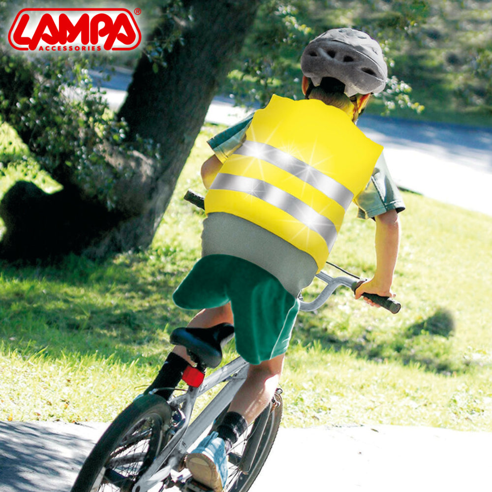 JELEK FOSFORESHENT LMP-65857 KID LIFE VEST MASA: PER FEMIJE/ NGJYRA: E VERDHE (Certif. EN 1150:1999)