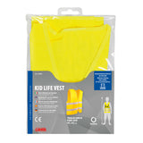 JELEK FOSFORESHENT LMP-65857 KID LIFE VEST MASA: PER FEMIJE/ NGJYRA: E VERDHE (Certif. EN 1150:1999)