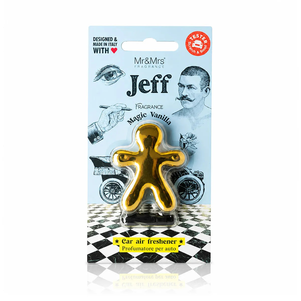 AROMATIK MR & MRS JEFF CHROME MAGIC VANILLA (CHROME GOLD)