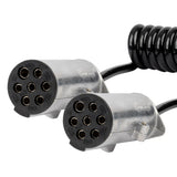 KABELL SPIRAL PER RIMORKIO AM-04379 24V 2x7-PIN-Plugs N-TYPE 5 m