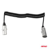 KABELL SPIRAL PER RIMORKIO AM-04379 24V 2x7-PIN-Plugs N-TYPE 5 m