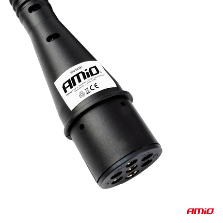 KABELL SPIRAL PER RIMORKIO AM-04380 24V 2x7-PIN-Plugs N-TYPE 5 m