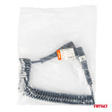 KABELL SPIRAL PER RIMORKIO AM-04380 24V 2x7-PIN-Plugs N-TYPE 5 m