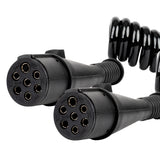 KABELL SPIRAL PER RIMORKIO AM-04380 24V 2x7-PIN-Plugs N-TYPE 5 m